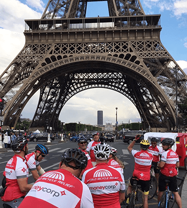 Cycling from London to Paris for World Bicycle Relief 2019